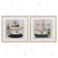 Janet Tava | Blue Relaxation Bathroom