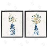 Carol Robinson | Chinoiserie Blooms White Bouquets