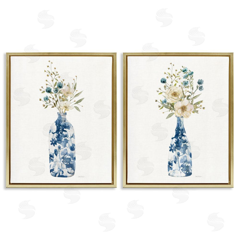 Carol Robinson | Chinoiserie Blooms White Bouquets