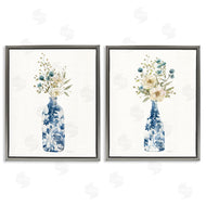 Carol Robinson | Chinoiserie Blooms White Bouquets