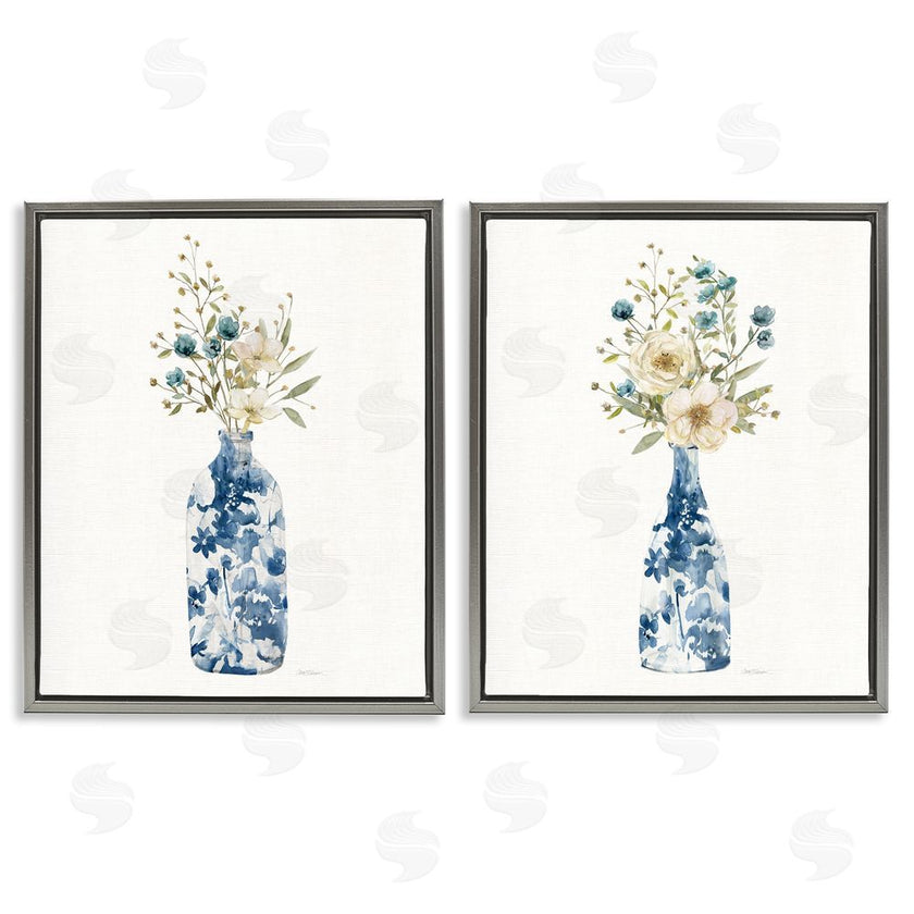 Carol Robinson | Chinoiserie Blooms White Bouquets