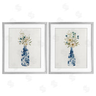 Carol Robinson | Chinoiserie Blooms White Bouquets