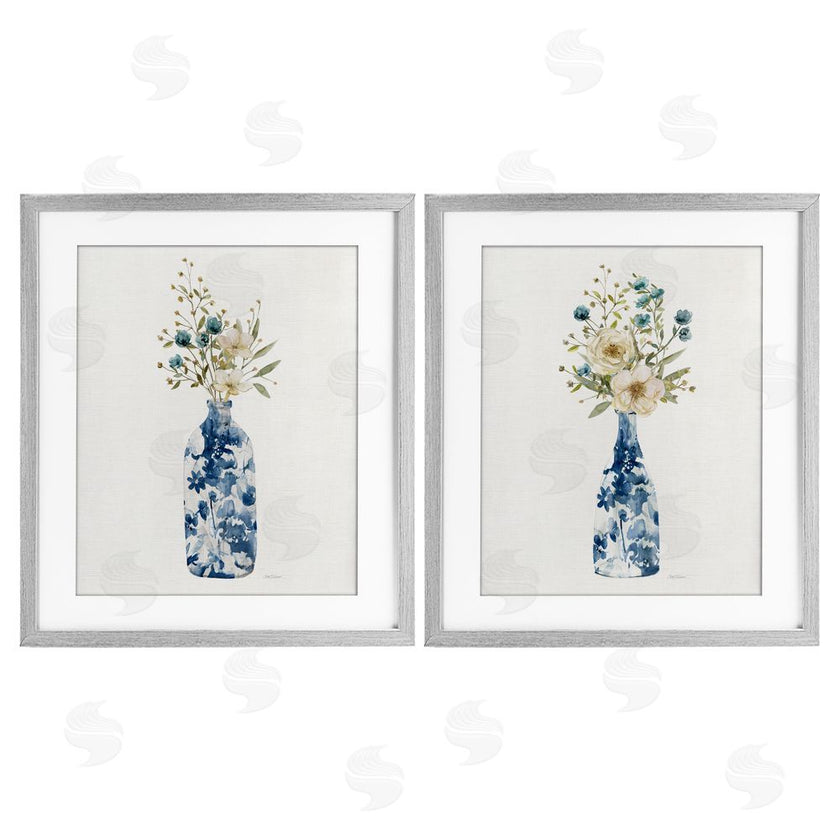 Carol Robinson | Chinoiserie Blooms White Bouquets