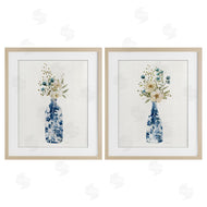 Carol Robinson | Chinoiserie Blooms White Bouquets