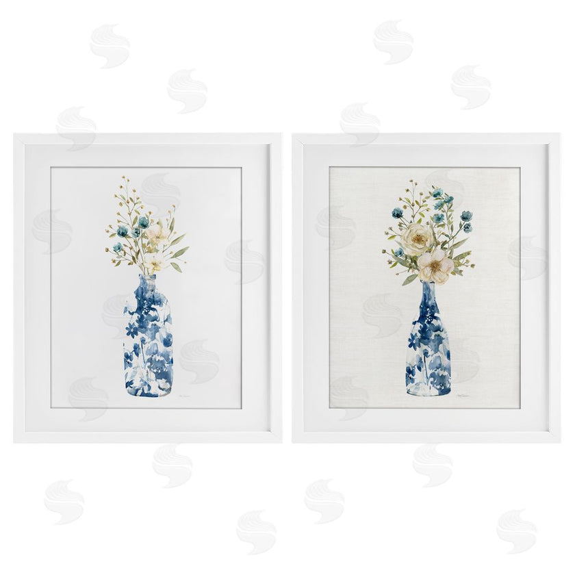 Carol Robinson | Chinoiserie Blooms White Bouquets