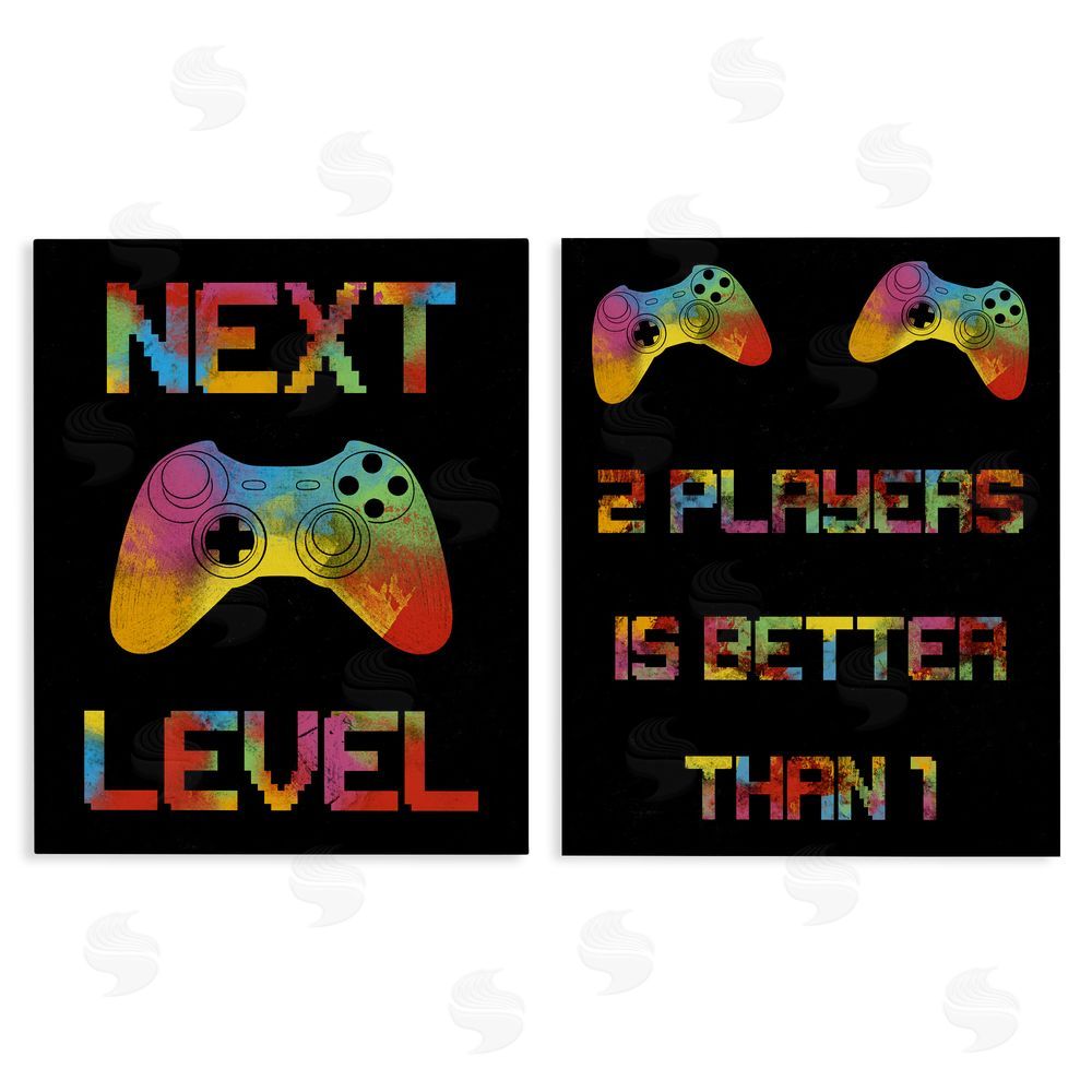 Marcus Prime Gaming Friends Phrases Canvas Wall Art Print