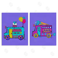 Susan Lugar | Vibrant Summer Ice Cream Trucks