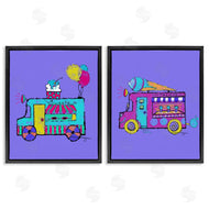 Susan Lugar | Vibrant Summer Ice Cream Trucks