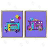 Susan Lugar | Vibrant Summer Ice Cream Trucks