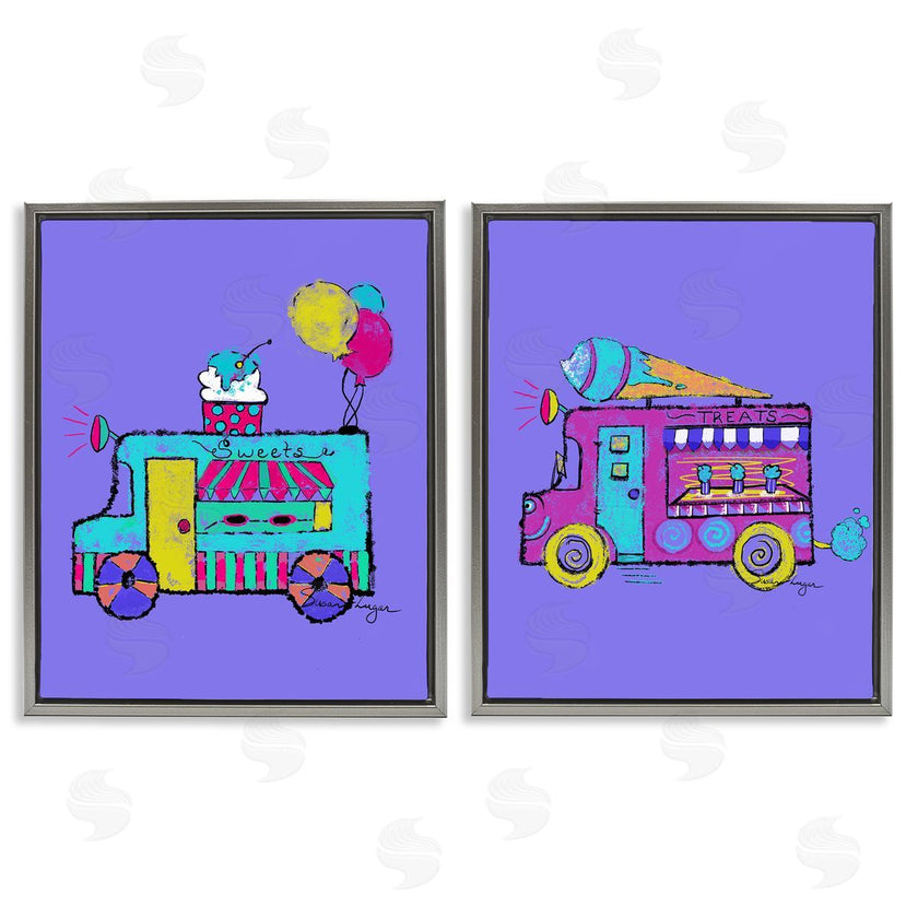 Susan Lugar | Vibrant Summer Ice Cream Trucks