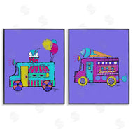 Susan Lugar | Vibrant Summer Ice Cream Trucks