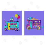 Susan Lugar | Vibrant Summer Ice Cream Trucks