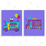 Susan Lugar | Vibrant Summer Ice Cream Trucks