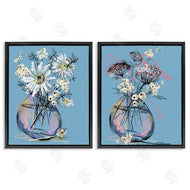 Susan Lugar | Daisies & Snowberries Vase