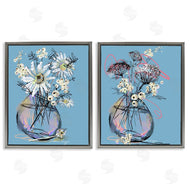 Susan Lugar | Daisies & Snowberries Vase