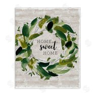 Carol Robinson | Sweet Home Rustic Wreath Illustration