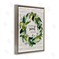 Carol Robinson | Sweet Home Rustic Wreath Illustration