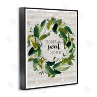 Carol Robinson | Sweet Home Rustic Wreath Illustration