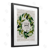 Carol Robinson | Sweet Home Rustic Wreath Illustration