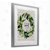 Carol Robinson | Sweet Home Rustic Wreath Illustration