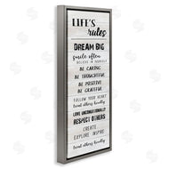 CAD Designs | Life's Rules Listed Positivity