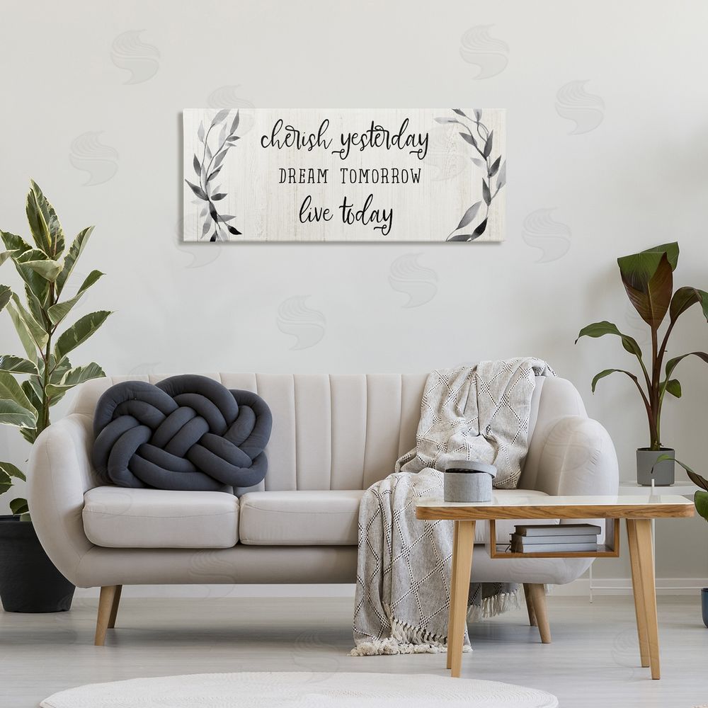 Carol Robinson Cherish Dream Live Today Printed Wall Art in Room