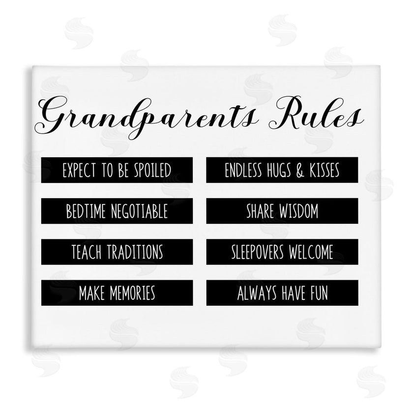 CAD Designs | Grandparent's Rules Modern List