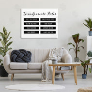 CAD Designs | Grandparent's Rules Modern List