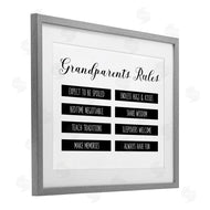 CAD Designs | Grandparent's Rules Modern List