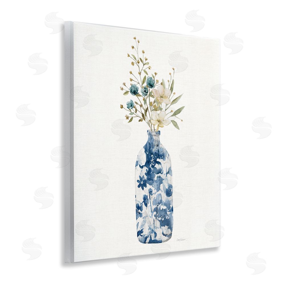 Carol Robinson Chinoiserie Blooms White Florals Wall Plaque Art Print