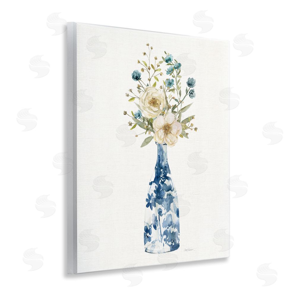 Carol Robinson Chinoiserie Blooms White Flowers Wall Plaque Art Print