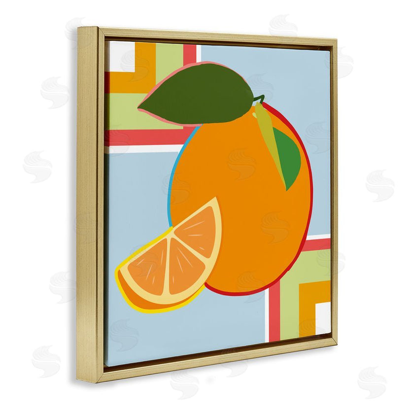 Daniela Santiago | Geometric Orange Fruit