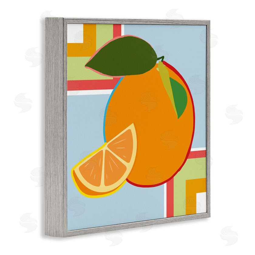 Daniela Santiago | Geometric Orange Fruit