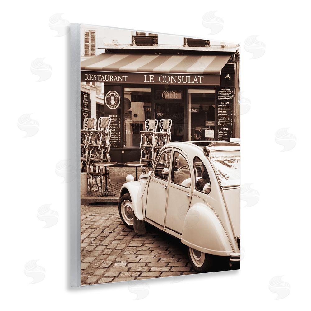 Danita Delimont Vintage Restaurant Storefront Wall Plaque Art Print