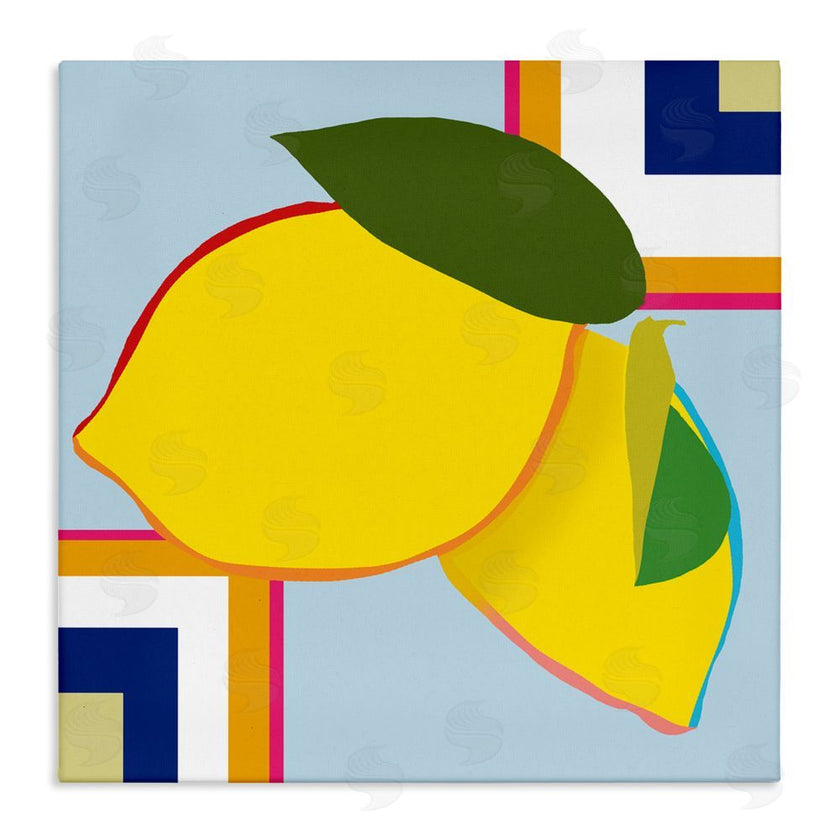 Daniela Santiago | Geometric Lemon Fruit