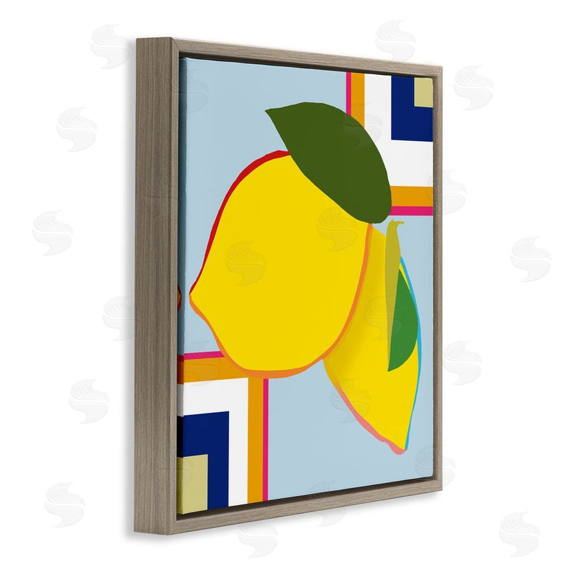 Daniela Santiago | Geometric Lemon Fruit