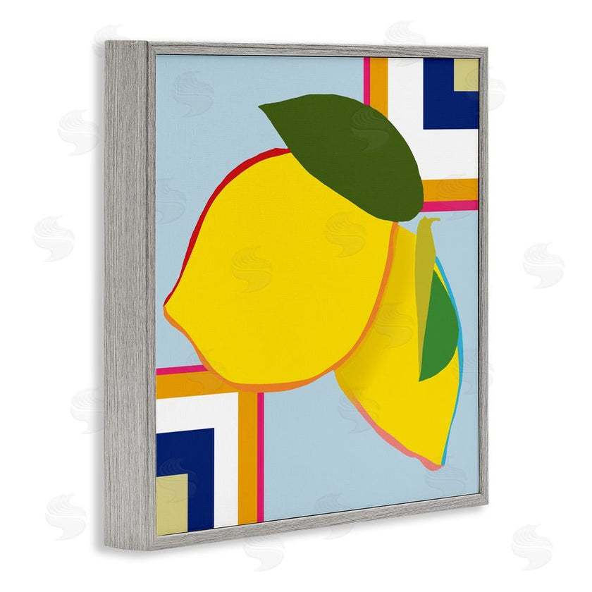Daniela Santiago | Geometric Lemon Fruit