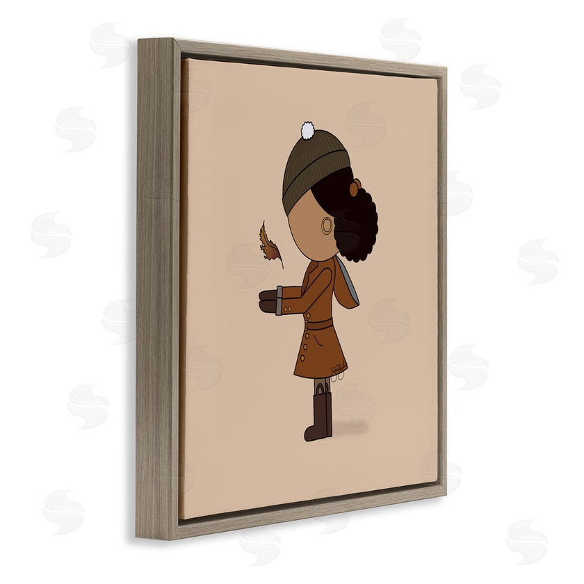 Sierra Siler | Autumnal Girl with Leaf