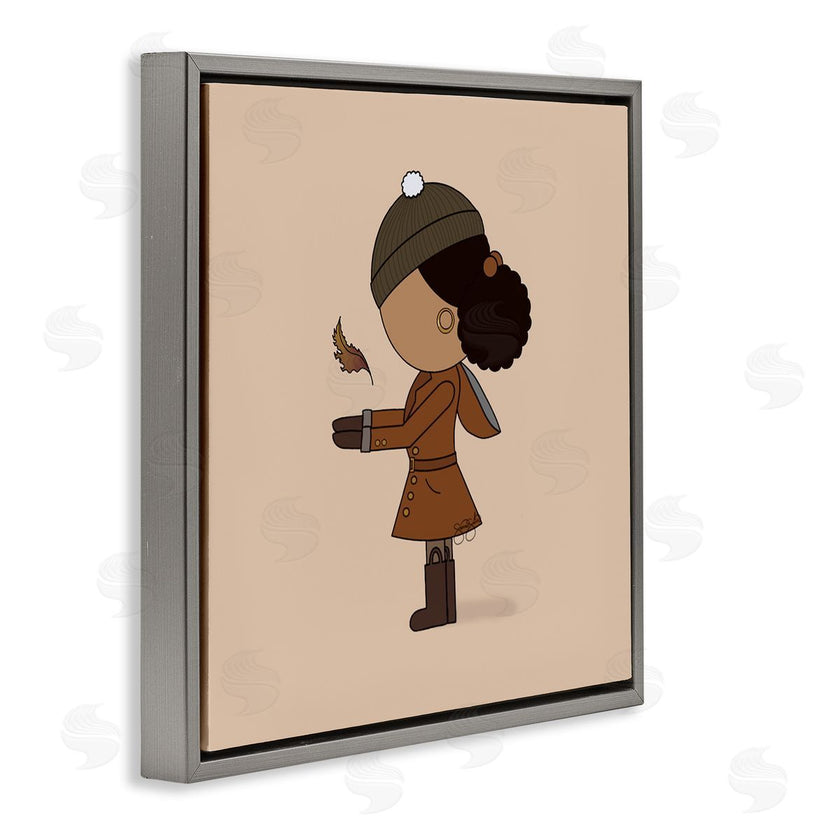 Sierra Siler | Autumnal Girl with Leaf
