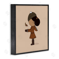 Sierra Siler | Autumnal Girl with Leaf