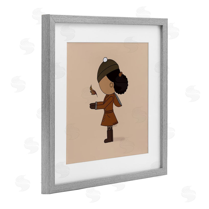 Sierra Siler | Autumnal Girl with Leaf