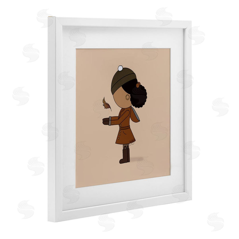 Sierra Siler | Autumnal Girl with Leaf