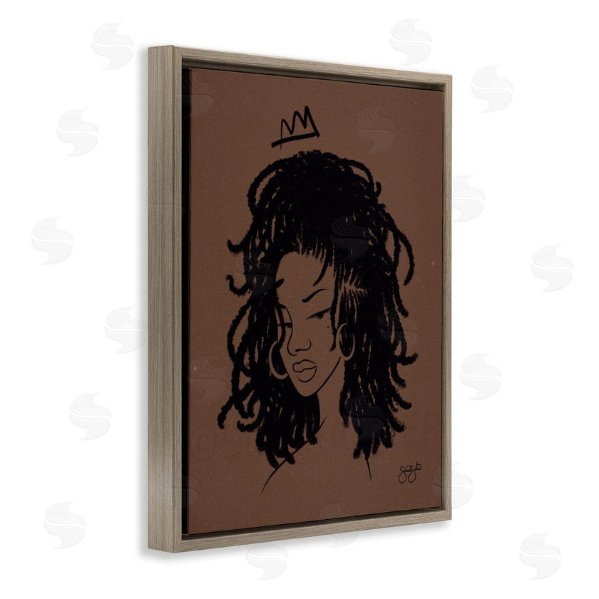 Sierra Siler | Liz with Crown Portrait