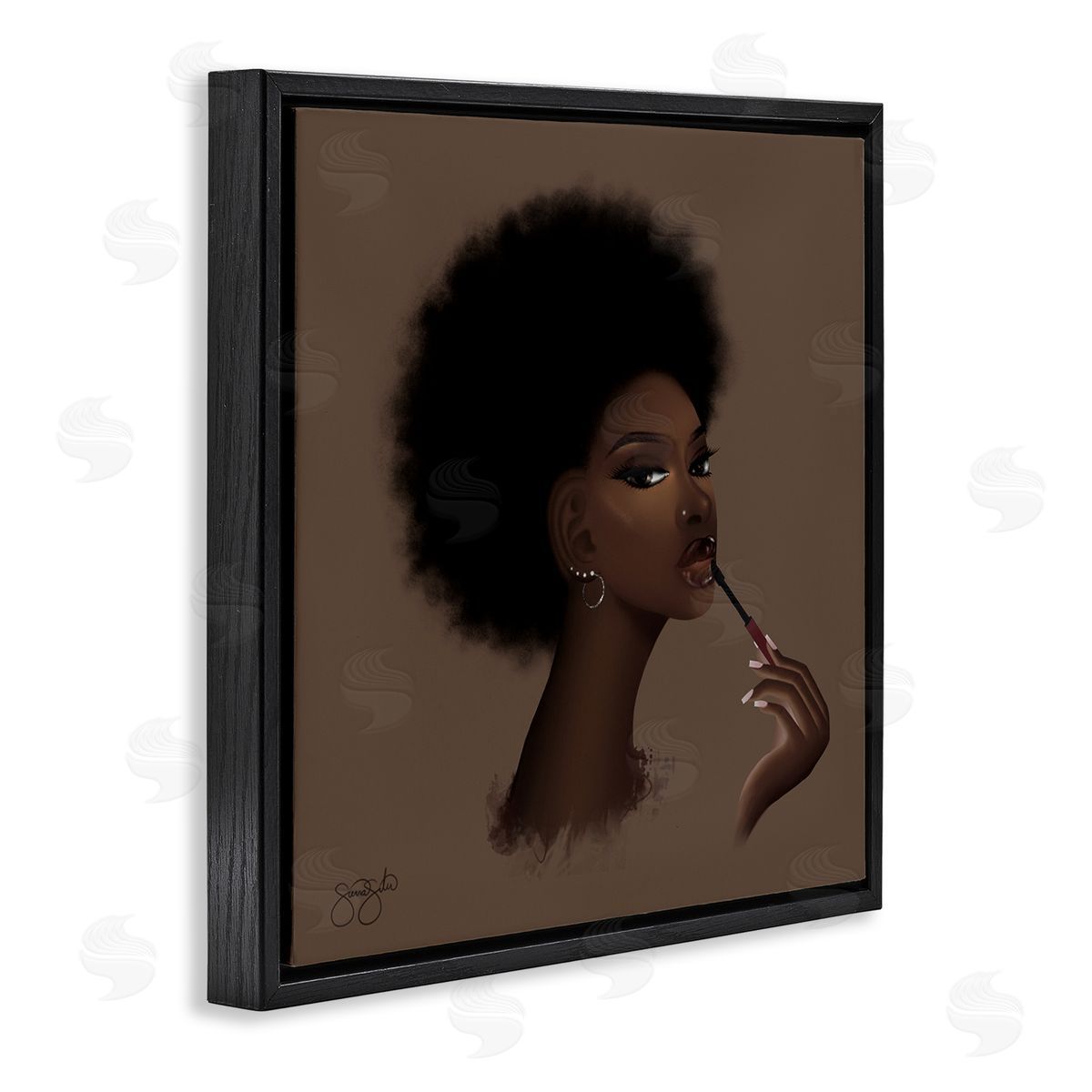 Sierra Siler Glam Sasha Portrait Canvas Wall Art Print
