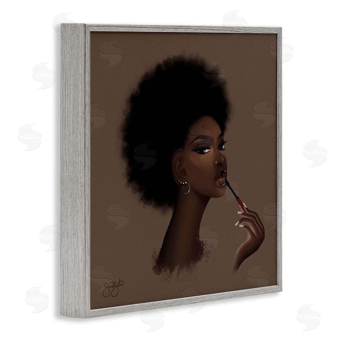 Sierra Siler Glam Sasha Portrait Canvas Wall Art Print