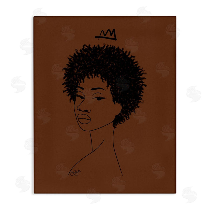 Sierra Siler | Aaliyah with Crown Portrait