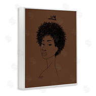 Sierra Siler | Aaliyah with Crown Portrait