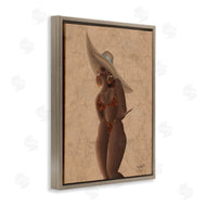 Sierra Siler | Woman With Orange Bathing Suit