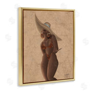 Sierra Siler | Woman With Orange Bathing Suit