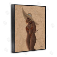 Sierra Siler | Woman With Orange Bathing Suit